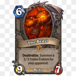 The Beast Card - Beast Hearthstone Clipart