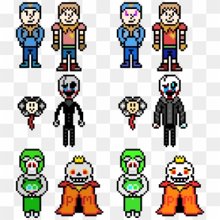 Pixeltale & Glitched Pixels Spoilers For Ones That Clipart