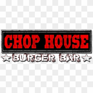 Logo - Chop House Burger Bar Clipart
