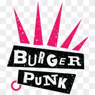Burger Punk Logo Clipart