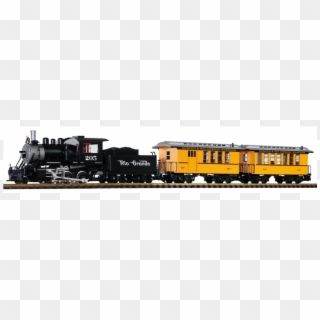 38111 Rio Grande Passenger Starter Train Set With Smoke Clipart