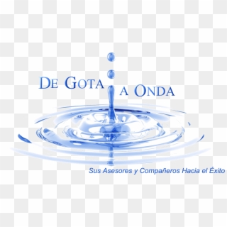 De Gota A Onda Logo - Transparent Water Drop Png Clipart