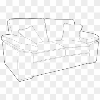 Transparent For Free - Studio Couch Clipart