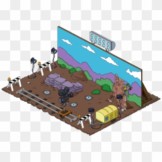 Tapped Out Film Set - Simpsons Tapped Out Film Set Clipart