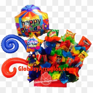 Trendy Arreglo De Globos Grande Birthday Regalo Para - Party Supply Clipart