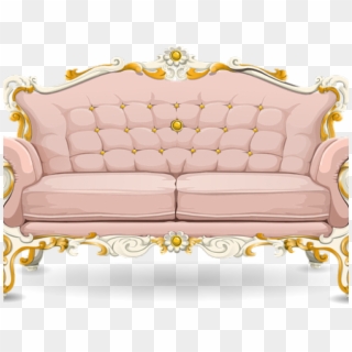 Couch Clipart Safa - Couch - Png Download