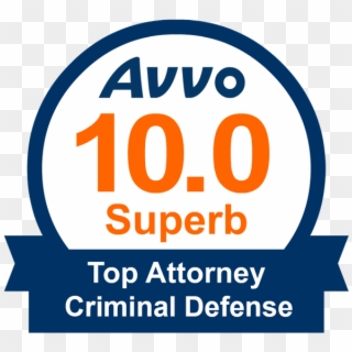 Avvo 10 Criminal Defense - Avvo Top Attorney Badge Clipart