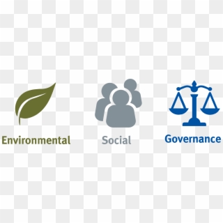 Charting A Sustainable Advantage - Environmental Social Governance Icons Clipart