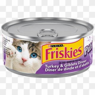 Friskies Wet Cat Pate Turkey Giblets - Friskies Wet Cat Food Case Clipart