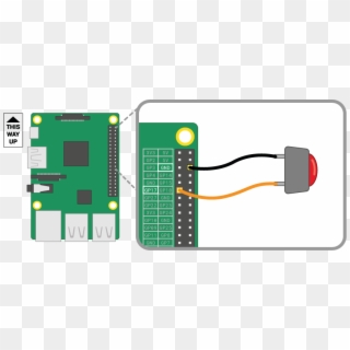 If You Are Using Multiple Buttons, Then It Is Often - Connect Ir Led To Raspberry Pi Clipart
