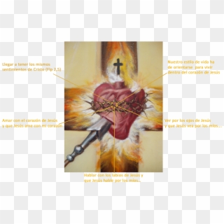 Sentimientos De Cristo, Identificado Con Él, Redirige - Cruz De Cristo Con Corazon Clipart