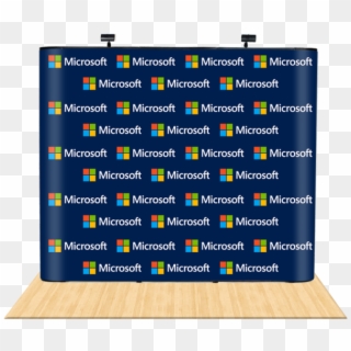 Step And Repeat Banner - Microsoft Corporation Clipart