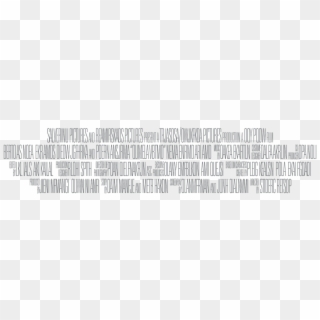Movie Credits Png - Movie Credits Template Transparent Clipart