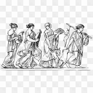 Png - People Working In Ancient Greece Clipart