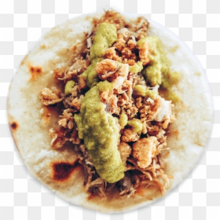 Carnitas Con Salsa Verde - Taco Clipart