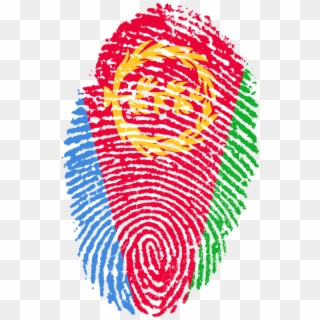 Eritrea, Flag, Fingerprint, Country, Pride, Identity - Eritrea Flag Clipart