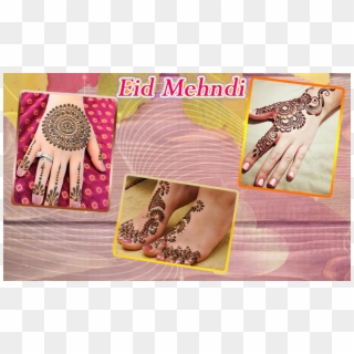 Eid Muabarak Mehndi Simple Fancy New Henna Design لقطة - Stylish Mehndi Latest Design Clipart