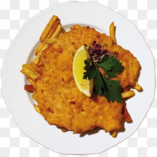 Wiener Schnitzel With Parsley Potatoes - Schnitzel Clipart