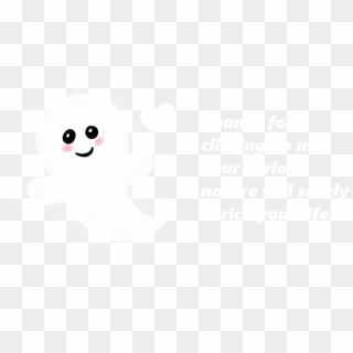 “click To See A Spooky Ghost ” - Ninjas Can T Catch You Clipart