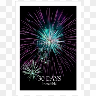 **30 Days Incredible - Fireworks Party Clipart