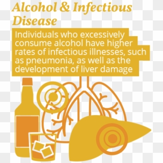 Infectious Diseases From Drugs - Infectious Disease Alcohol Clipart
