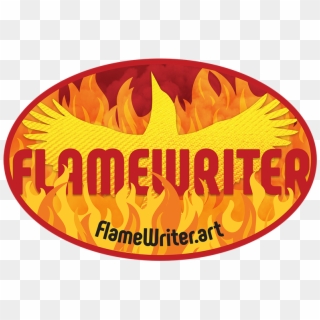 Artist Producing Fire Art, Festival Art & Installations - Emblem Clipart