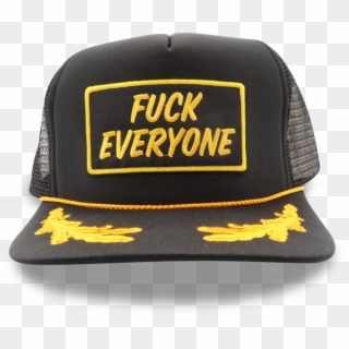 "fuck Everyone" Patch Captain Hat Rolling Death Maui - Baseball Cap Clipart