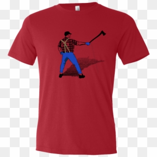 A Man With An Ox In The Batters Box - T-shirt Clipart
