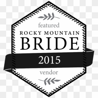 Hipster Badge Png - Rocky Mountain Bride Badge Clipart