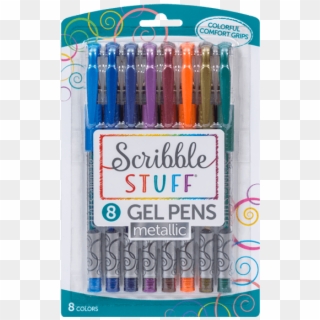 Home - Rainbow Swirl Ink Gel Pens Clipart