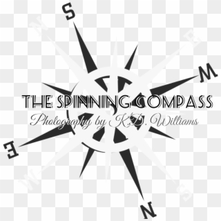 The Spinning Compass - Illustration Clipart