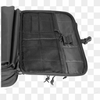 Ballistic Protection In A Briefcase That Unfolds Into - Leather Clipart
