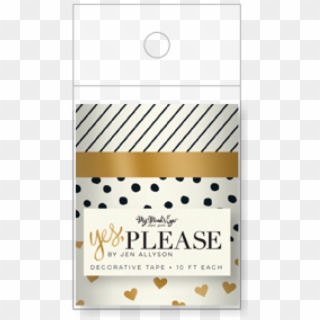 Yes Please " Washi Tape - Poster Clipart