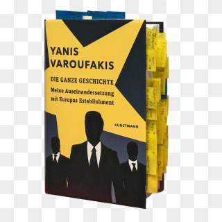 The Book With Many Memos - Yanis Varoufakis Die Ganze Geschichte Clipart