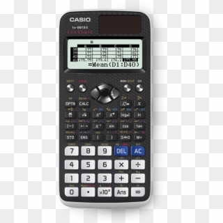 Clipart Classwiz Calculator - Calculator Scientific Casio White - Png Download