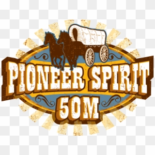 Pioneer Spirit 50m Graphic - Illustration Clipart