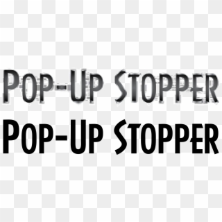 Popup Stopper Logo Png Transparent - Digital Clock Clipart