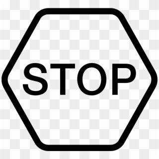 Stop Vector Señal - Sign Clipart