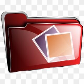 Folder Icon Red Photos By Roshellin Icono De Carpeta - Download Icon Untuk Folder Clipart