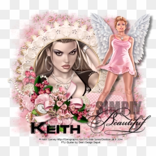 Tag With Keith Garvey Tubes - Angel Clipart