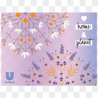 Love Home & Planet Promotes Their Wide Range Of Beautiful - Unilever Clipart