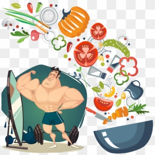 For People Who Have Only A Work Out Plan, The Fee Is - Cooking Food Background Vector Clipart