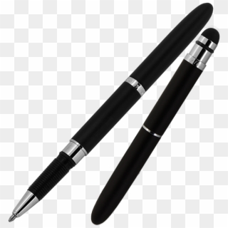 Fisher Space Pen Matte Black Bullet Grip Space Pen - Fisher Space Pen Bullet Grip Stylus Pen Clipart