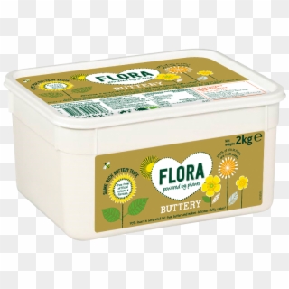 Flora Buttery 2kg - Box Clipart