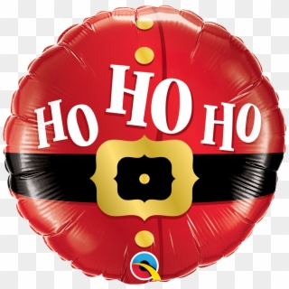 18” Hohoho Santa Belt Helium Balloon - Speedy Recovery Balloons Clipart