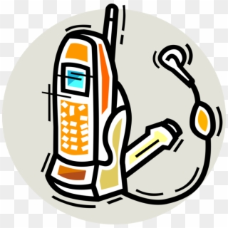 Vector Illustration Of Mobile Smartphone Phone Telephone Clipart