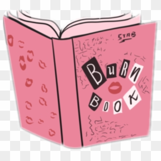 Burnbook Sticker - Burn Book Mean Girls Drawing Clipart