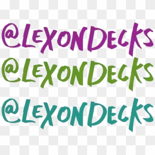 Lex On Decks Graphic Clipart
