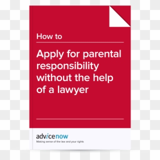 How To Apply For Parental Responsibility Without The - Parental Responsibility Order Clipart