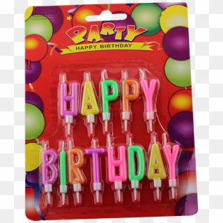 Hot Sale Colorful Fancy Birthday Cake Letter Alphabet - Plastic Clipart